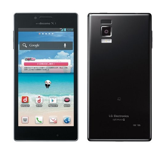 LG Optimus G L-01E Black