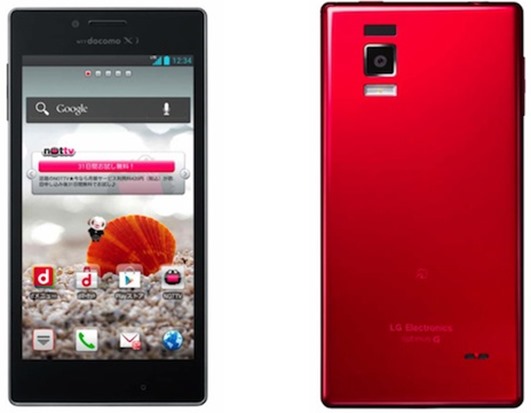 LG Optimus G for NTT DoCoMo