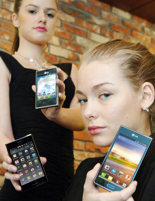 LG Optimus L3, L5 and L7
