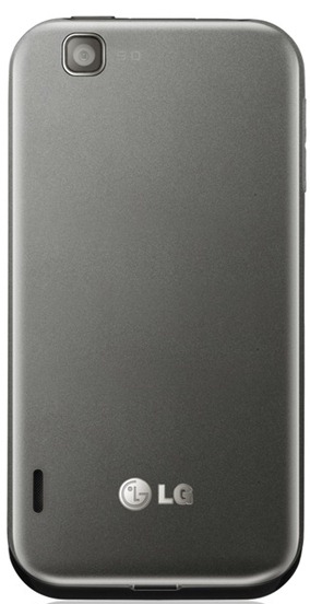 LG Optimus Sol Back
