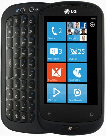 Full Specifications of LG Quantum Windows Phone 7