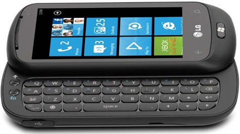 Full Specifications of LG Quantum Windows Phone 7