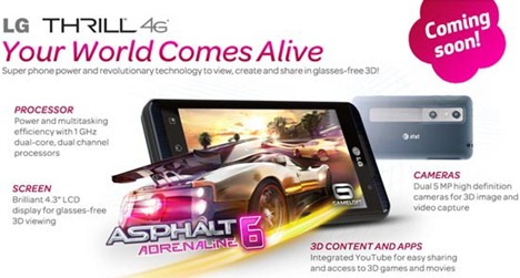 AT&T’s LG Thrill 4G