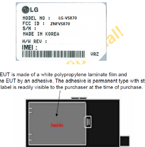 LG VS870 appeared on FCC