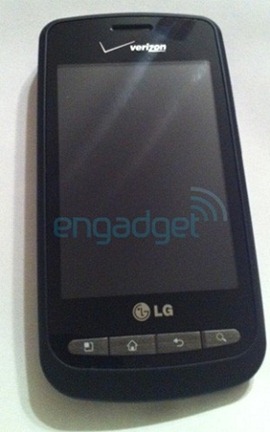 LG Optimus One as LG Vortex on_Verizon