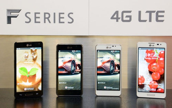 LG's F-series smartphones