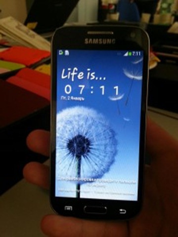 Purported image of Samsung Galaxy S4 Mini