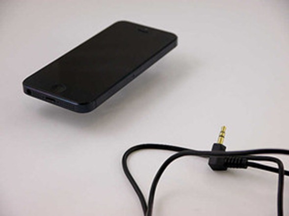 Leaked image of the Apple iPhone 5S