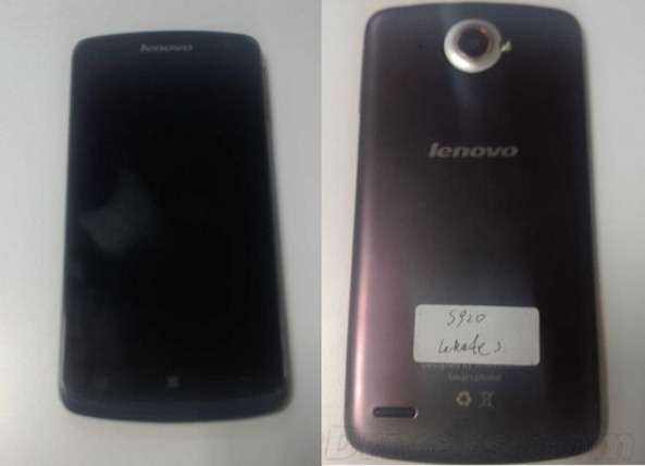 Leaked images of Lenovo S920