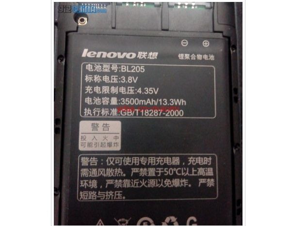 Lenovo P770  with 3500 mAh Battery