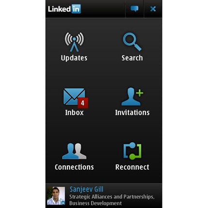 LinkedIn for Symbian