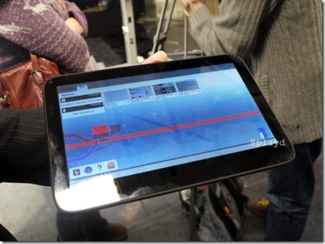 Meego based Intel Atom Tablet