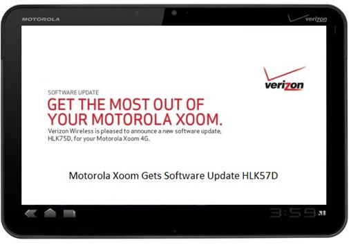 Verizon’s Motorola Xoom LTE Gets Software Update HLK75D