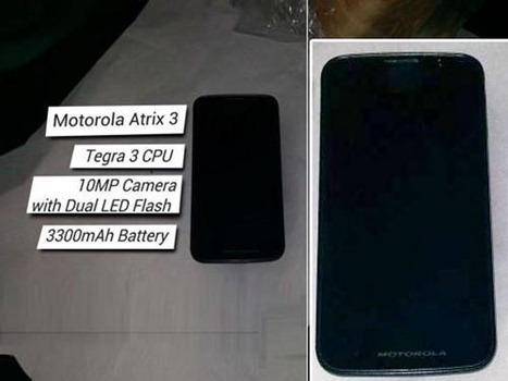 Motorola Atrix 3 Rumor