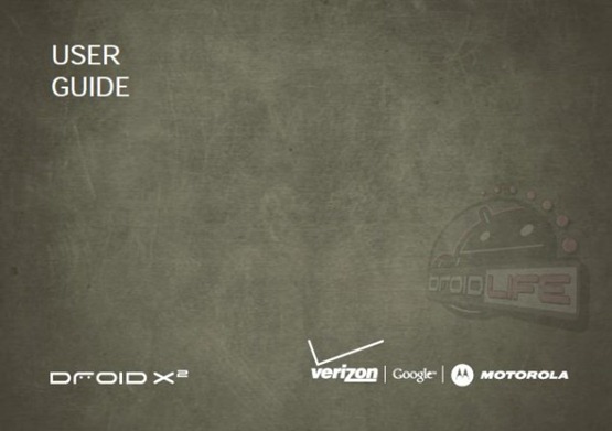 Motorola Droid X2's User Guide