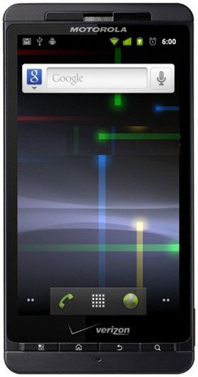 Motorola Doird X Gingerbread Update