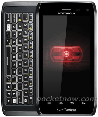 Motorola Droid 4 Press Shot Leak