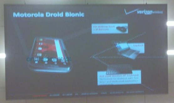 Motorola Droid Bionic's Accessories Leak