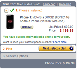 Motorola Droid Bionic Is Now Just $199.99 At Amazon