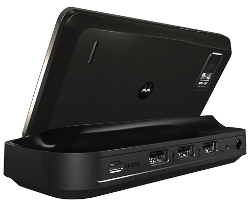 Motorola Droid Bionic's Desktop Dock