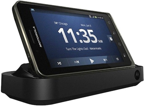 Motorola Droid Bionic's Desktop Dock