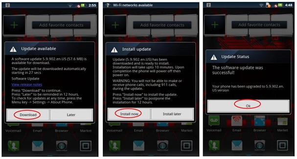 Motorola Droid Bionic Software Update 5.9.902
