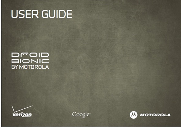 Motorola Droid Bionic Users Guide 