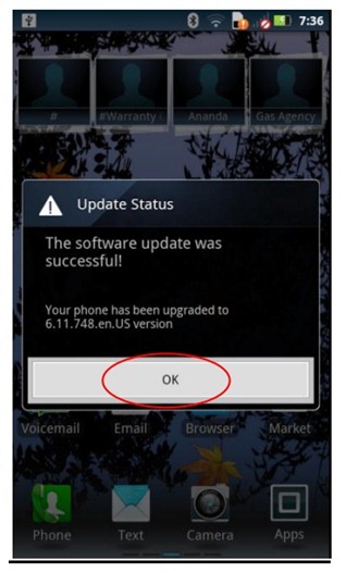 Motorola Droid RAZR 6.11.748.XT912 Software Update