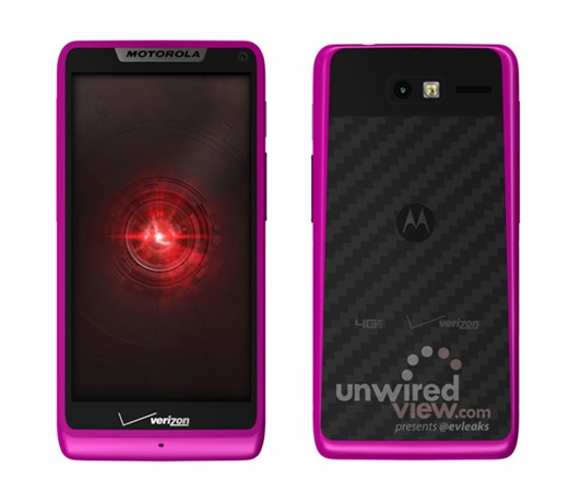 Verizon Motorola Dorid RAZR M Red