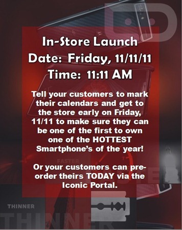 Motorola Droid RAZR Launch Info