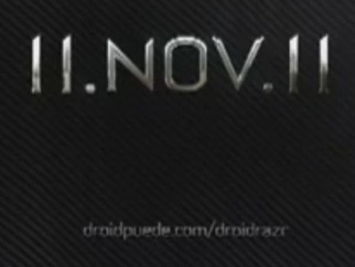 Motorola Droid RAZR On Nov.11