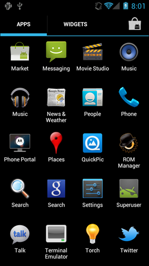 Android 4.0.1 ICS On Motorola Dorid X