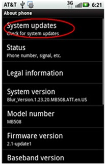 Motorola Flipside Gets Android 2.2 Froyo OS