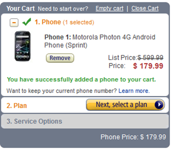 Motorola Photon 4G Pre Sale At Amazon