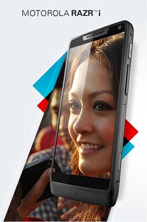 Motorola RAZR i Android 4.1 Jelly Bean Update