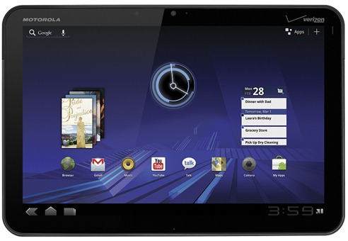 Motorola XOOM Honeycomb Tablet Pc