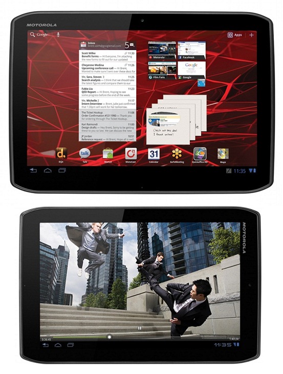 Motoroal DROID Xyboard 10.1, 8.2 By Verizon