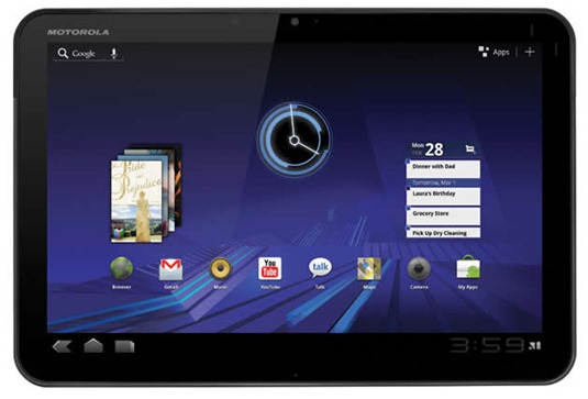 Wi-Fi Only Motorola Xoom Release Date & Price In U.S.