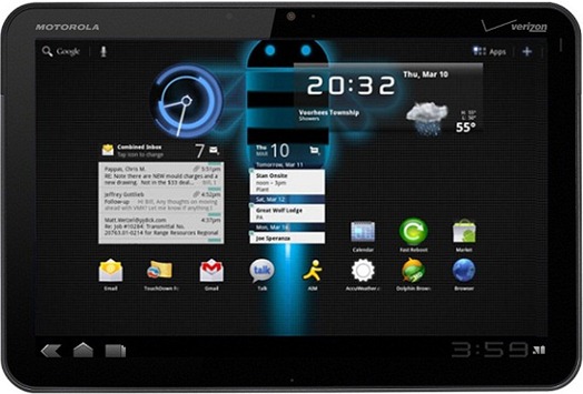 Motorola Xoom Honeycomb Tablet