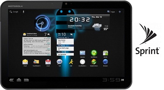 Motorola Xoom WiFi Only Edition For Sprint