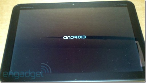 Motorola Honeycomb Tablet with Verizon