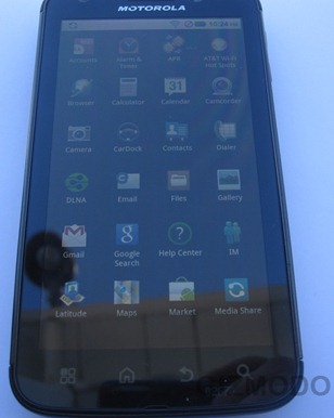 Motorola Olympus Leaked Pic in a Flea Market
