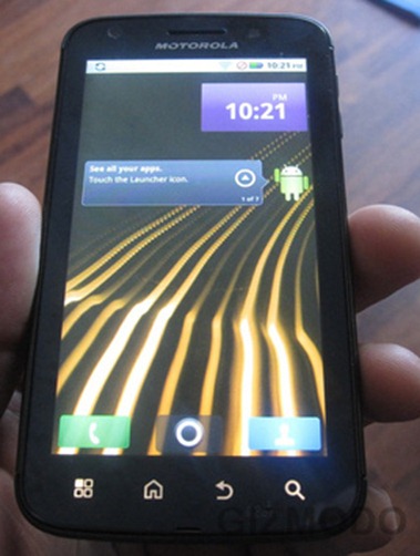 Motorola Olympus Leaked Pic in a Flea Market