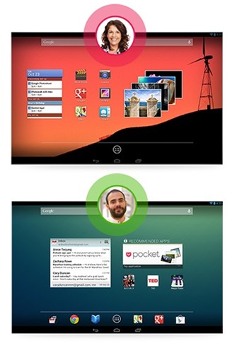 Android 4.2 Muli User Support