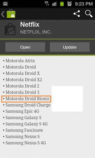 Motorola Droid Bionic To Ship With Netflix App
