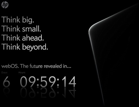 New HP Palm WebOS Teaser Video