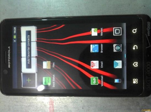 New Motorola Droid Bionic Leaked Image