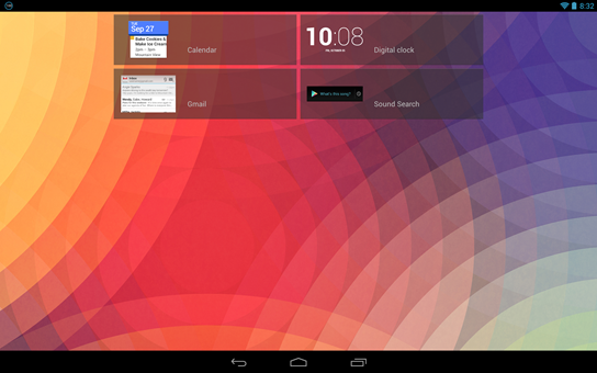 New Lockscreen Widgets for Nexus 10