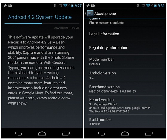 New Update JOP40C for Nexus 4