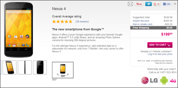 Nexus 4-on-T-Mobile-Website